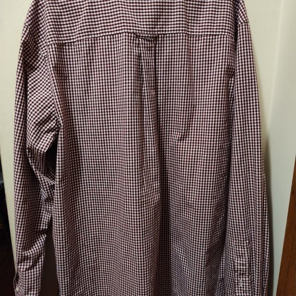 Chaps Easy Care Men's Plaid Long Sleeve Button Down Shirt Size XL - Picture 4 of 8